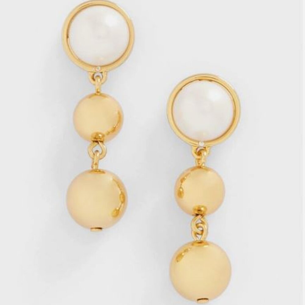 TALBOTS - BAUBLES DROP EARRINGS